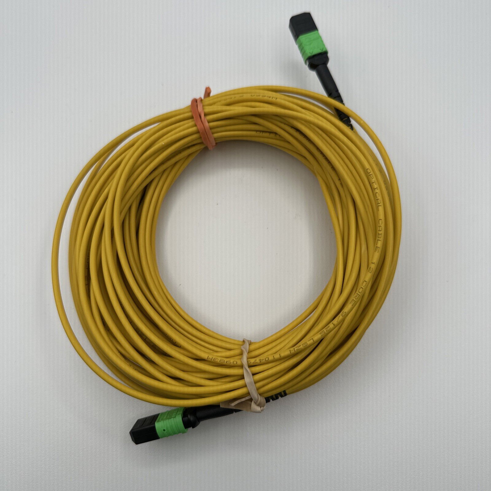 Optical Cable 12 Core 9/125 MTP/APC(M)-MTP/APC 65 FEET
