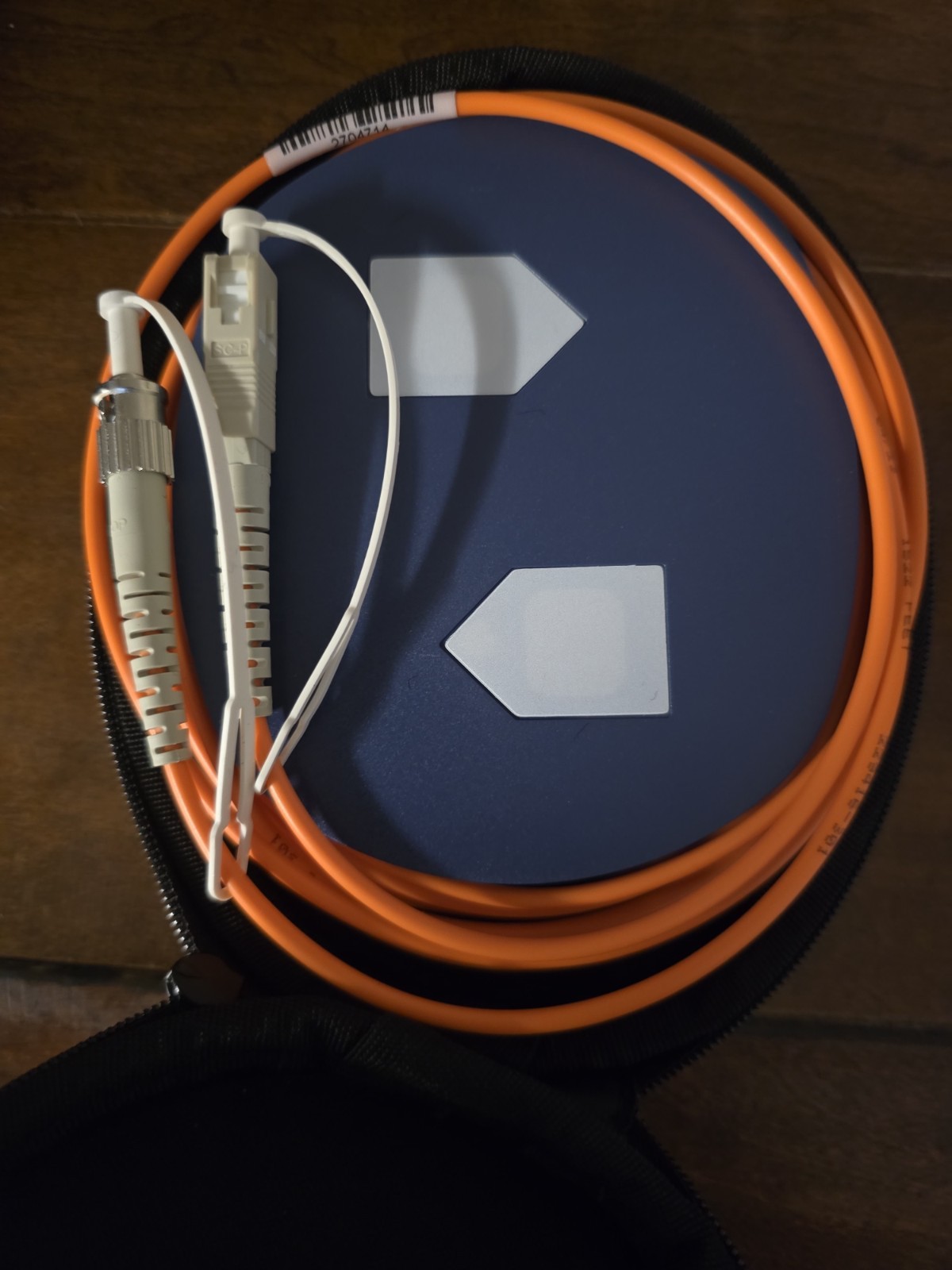 Fluke Networks MMC-62-SCST Multi-Mode SC/ST Launch Cable Orange 1km