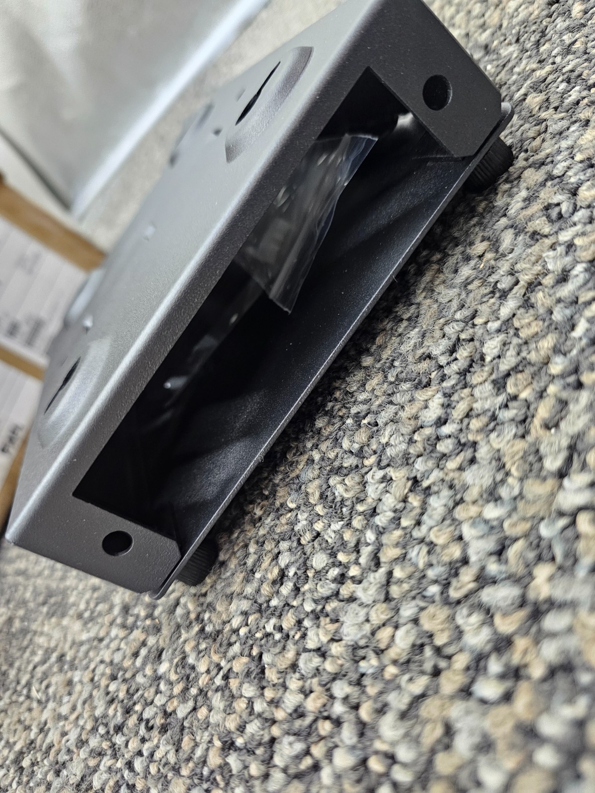 AFL WME01E Wall Mount Fiber Interconnect Enclosure, Black WME 01 EMPTY