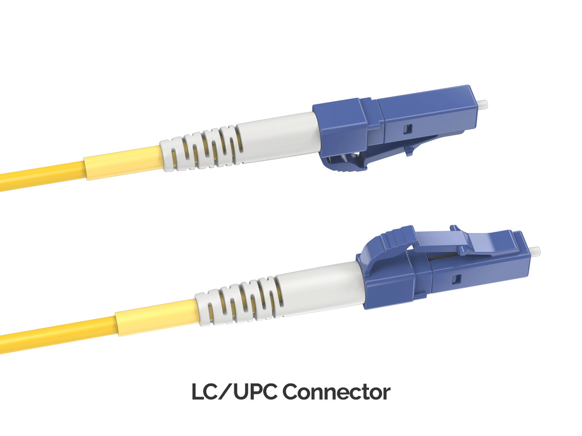3m OS2 LC/UPC TO SC/APC Simplex Corning Fiber Optic Cable SingleMode 9/125 OF…