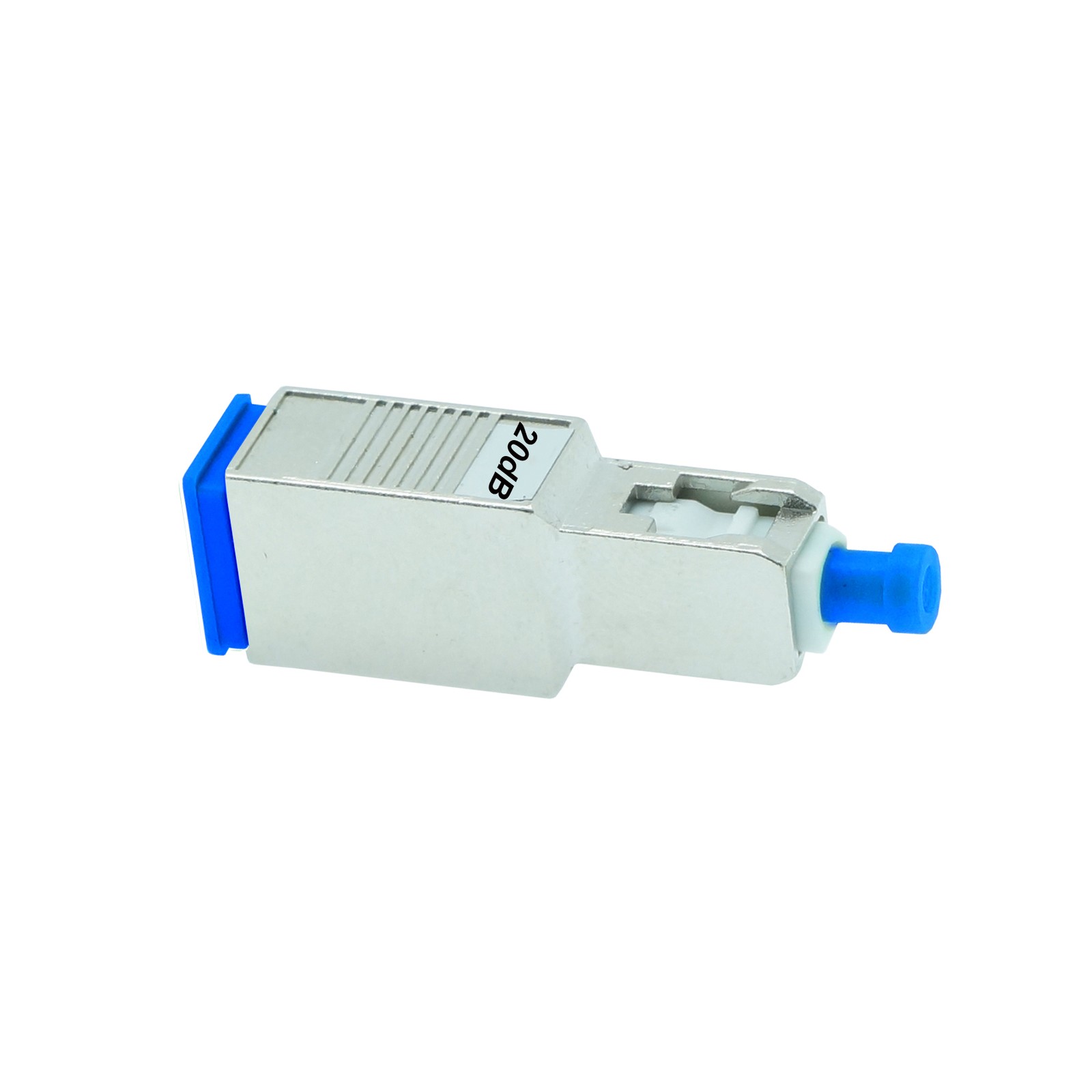 5 Pack of SC/UPC SM Attenuator F-M 20dB Metal Blue
