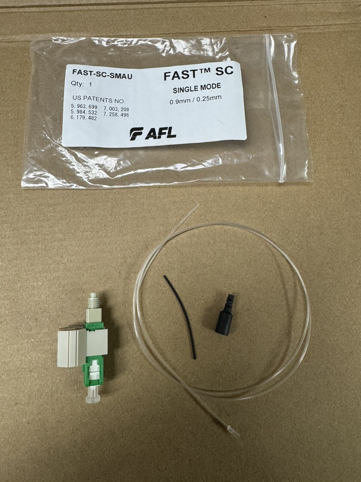 AFL SC FAST-SC-SM-Singlemode Fiber Optic Connectors 0.9/0.25mm