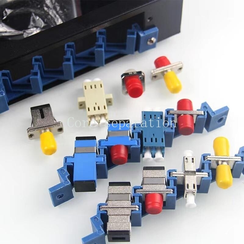 Fiber Optic Terminal Box 4 Core LC/SC/FC/ST UPC SM adapter 4 Port Patch Panel