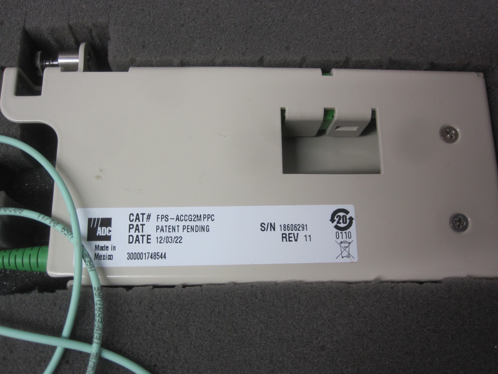 TE Connectivity Optical Distribution Frame Retrofit Kits Universal Splitter
