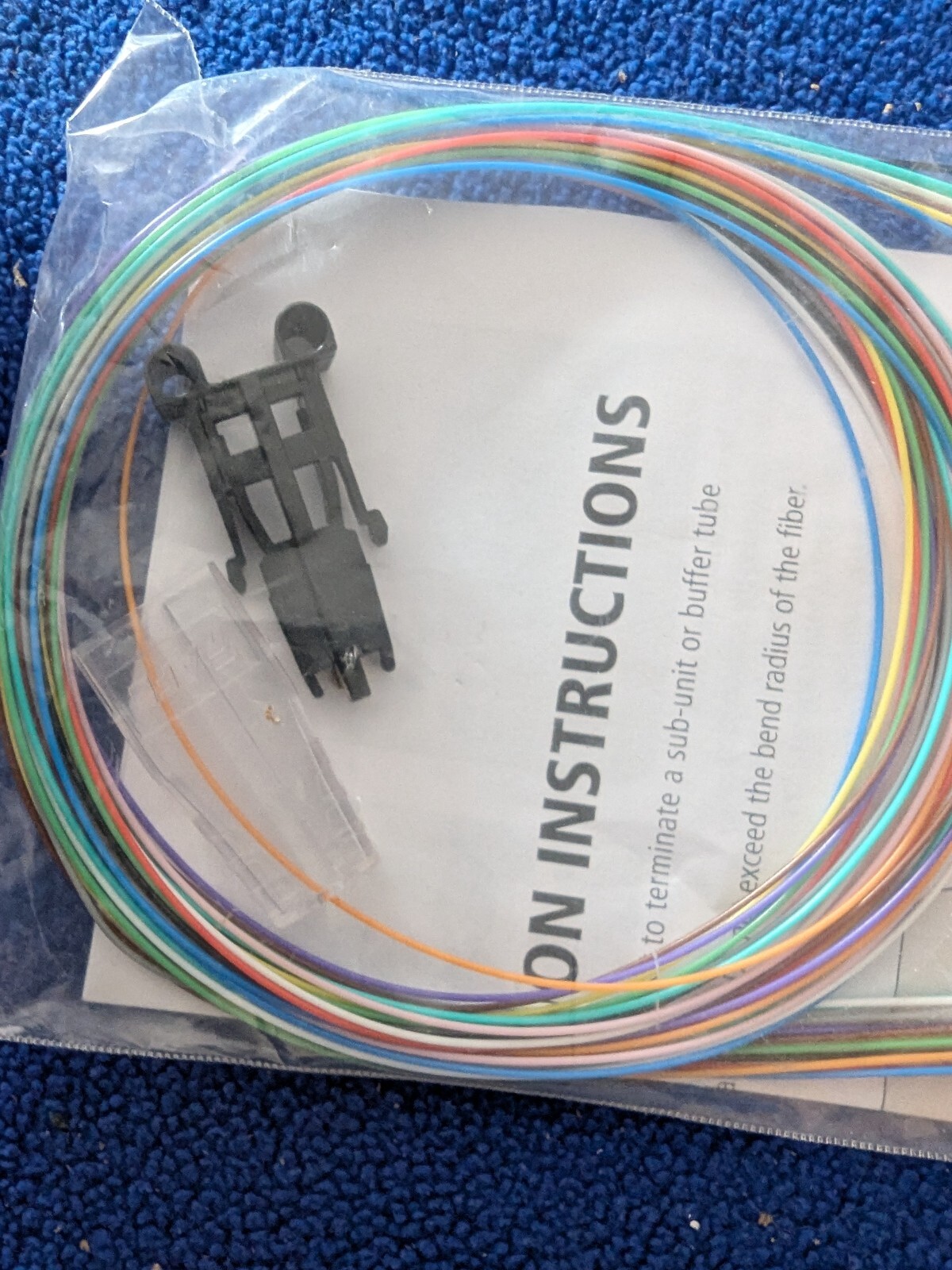 Brand New AFL FAN1-9-012-A-01 12 Fiber Fan out Kit 900um