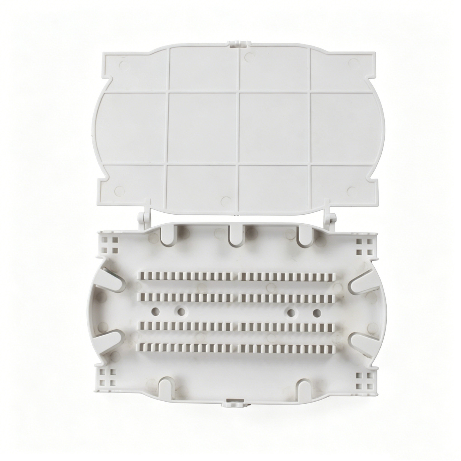 ABS Fiber Optic Splice Tray Fusion Splice Cassette 24/36/48 Core For Pigtail FTT