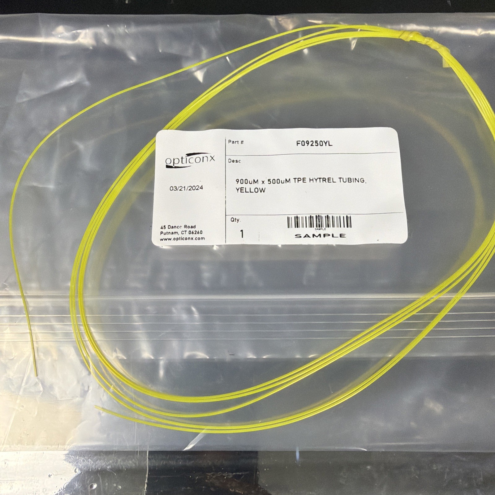 Opticonx Fiber Optic Installation Lot – UBK-96 Breakout Kit Splitters Tubbing Ca
