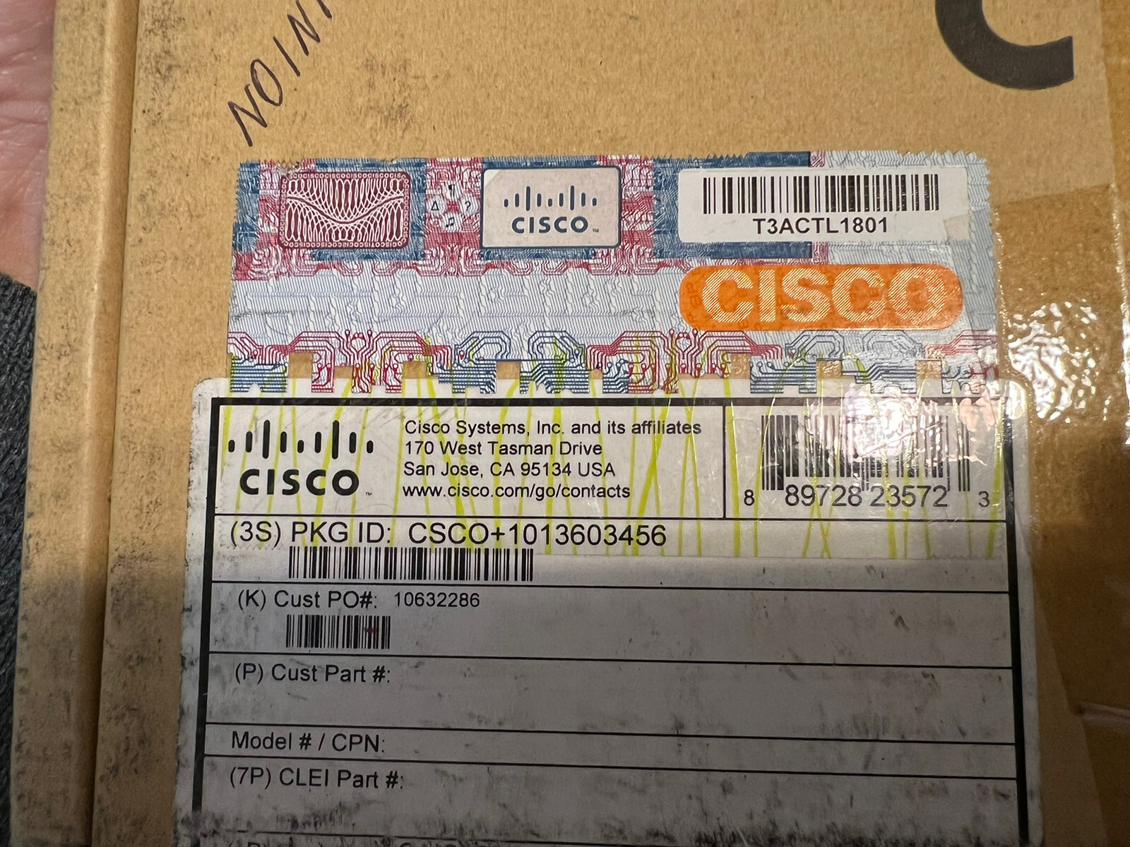 CISCO GO FOTON 72-101654-01 CISCO ONS-CXP2-MPO-80= UPC Patch Cable Spool
