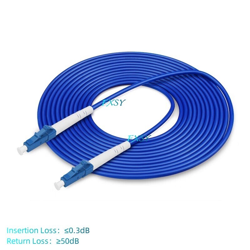 20m 25m 30m 50m 100m LC to LC SC FC ST UPC Single Mode Fiber Optic Patch Cord