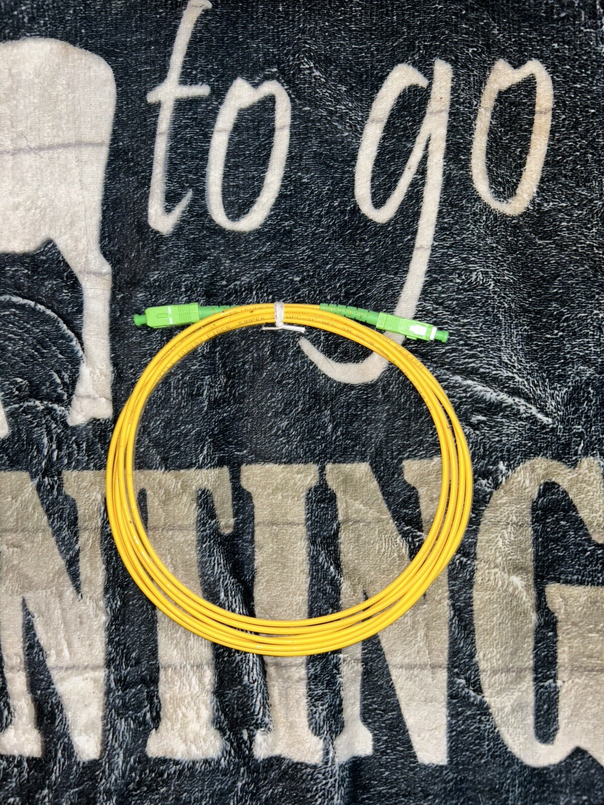 Fiber Optic Jumper Cable SC/APC-SC/APC Fiber Optic Patch Cord 3 Ft Long