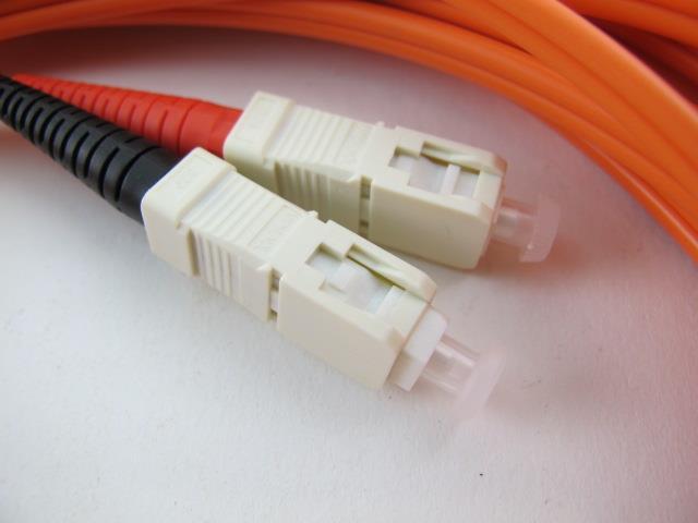49ft Allen Tel GBSC2-D2-15 Fiber Optic Cable SC To SC Duplex Patch Cord MultiMod