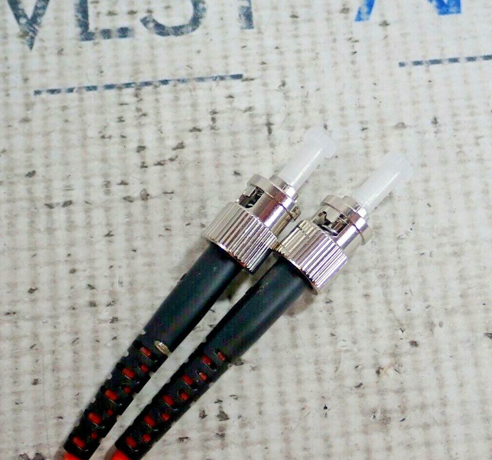 BLACK BOX CORP. EFN210-001M-STST FIBER OPTIC CABLE *NEW*