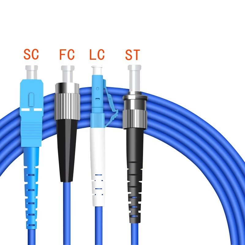 10M SM 9/125 3.0mm Single Core Armored Fiber Patch Cord Cable SC/FC/LC/ST UPC
