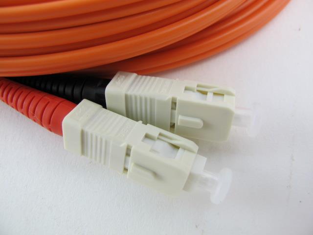 49ft Allen Tel GBSC2-D2-15 Fiber Optic Cable SC To SC Duplex Patch Cord MultiMod