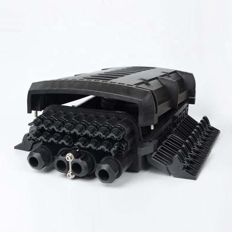 IP65 Waterproof Fiber Optic Splice Closure Wall-Mounted Direct Burial 4 In16 Out