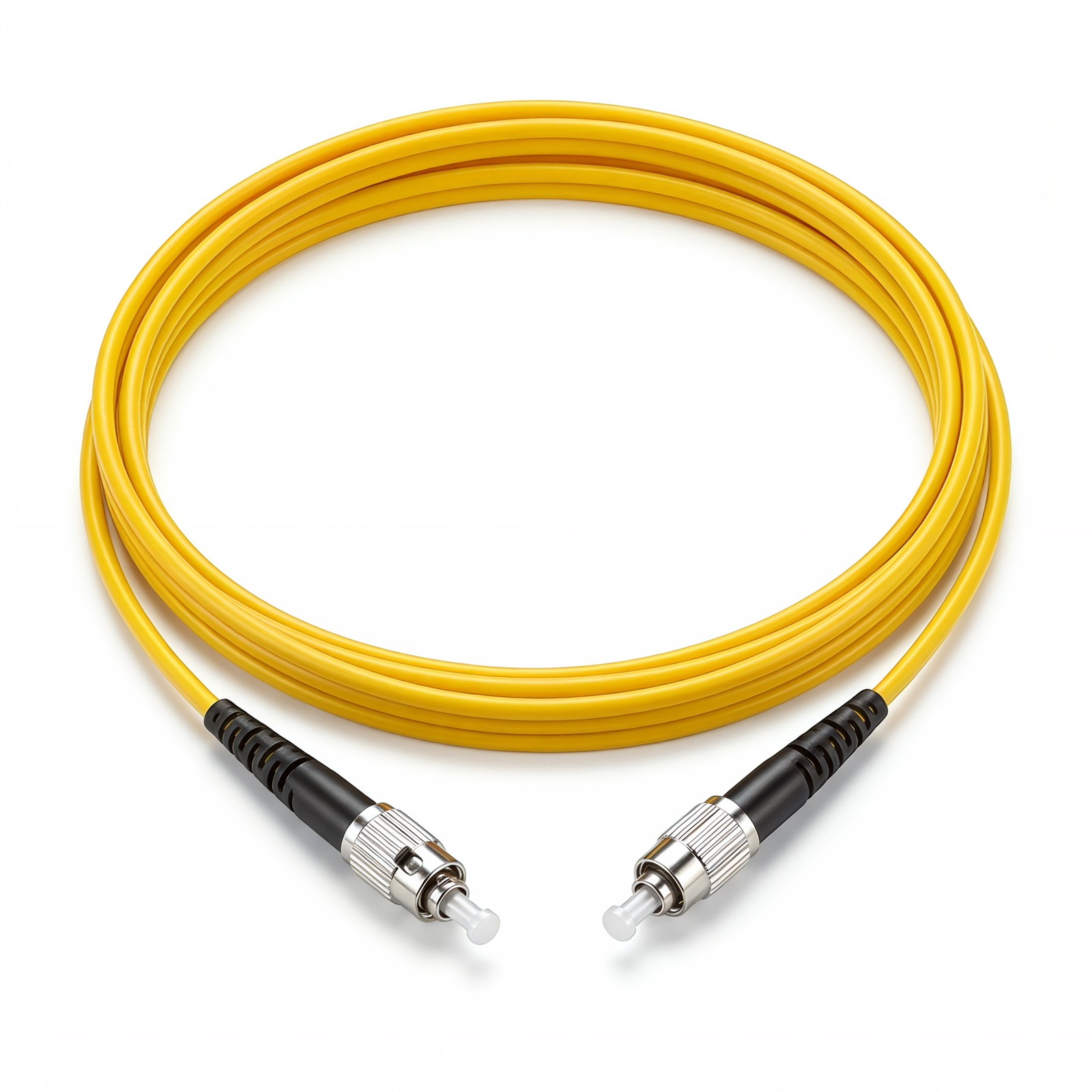 2PCS Single Mode Fiber Optic Patch Cord Single Core, UPC/APC SC LC FC ST 1M -30M