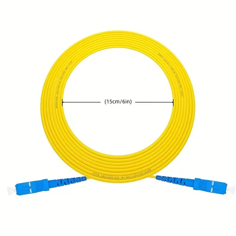 [2pcs} SC UPC to SC UPC Pathcord Jumper Simplex 2.0mm SC to SC,