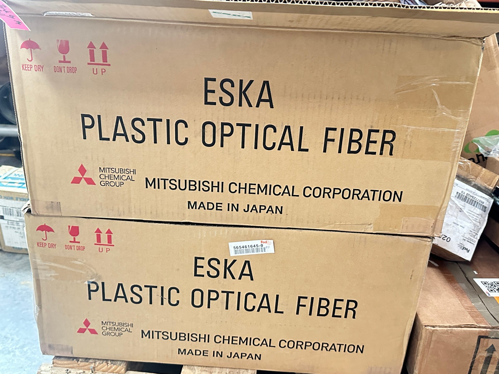 12000m ESKA SK-10 High-Performance Plastic Optical Fiber, 0.25 mm Diameter