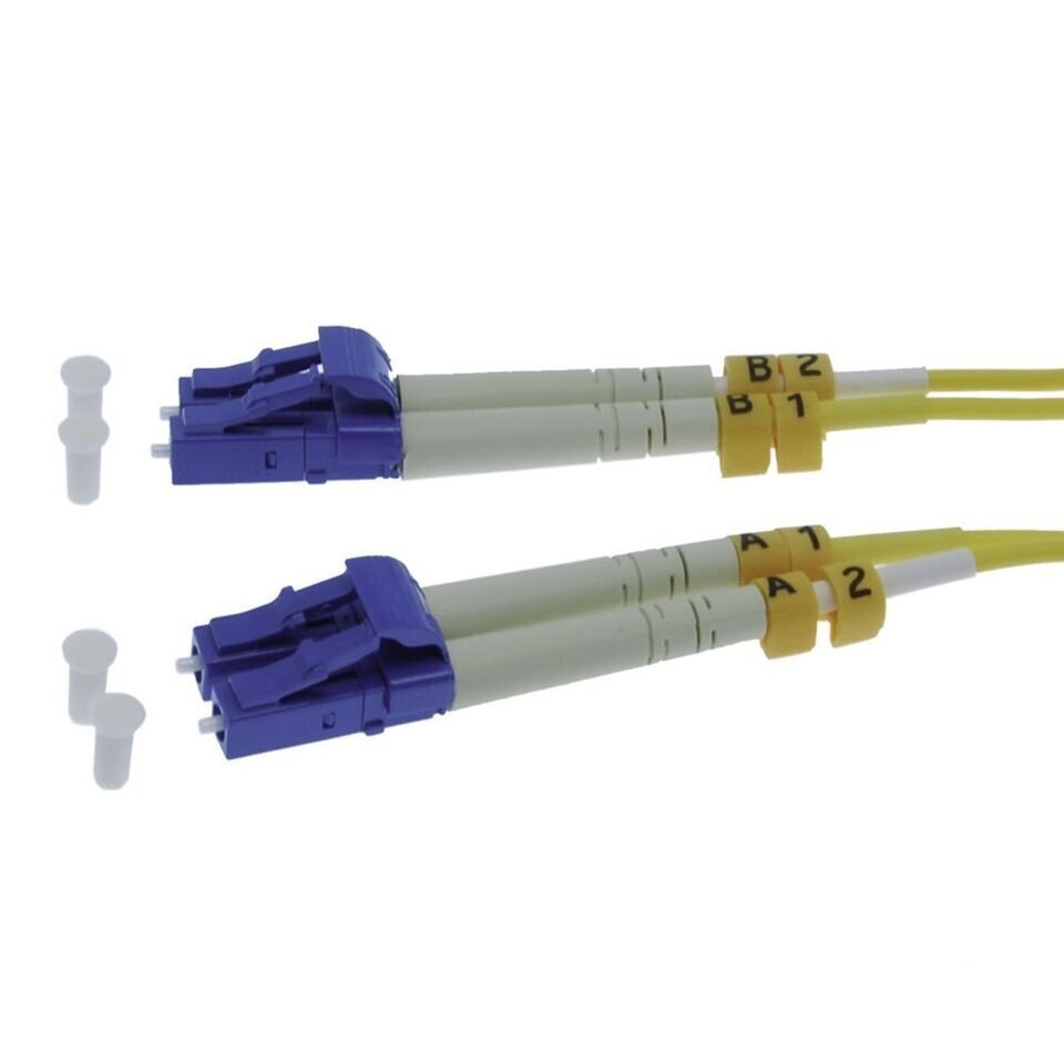 1M-50M LC UPC to LC UPC Duplex Single Mode 9/125 Fiber Optic 2.0mm Patch Cable