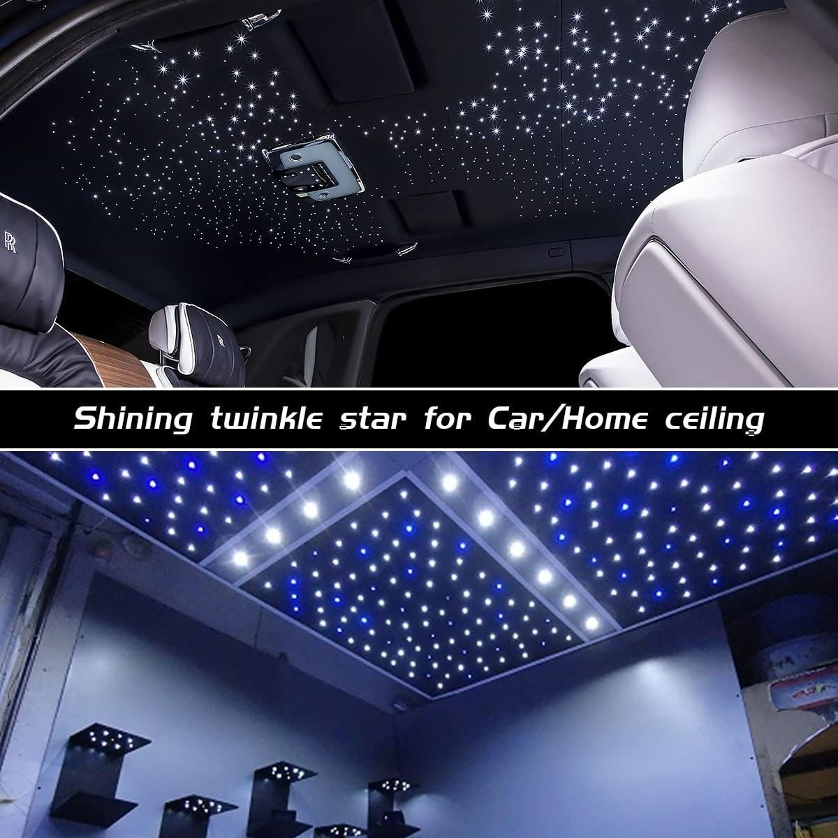 Long-lasting 164ft PMMA Fiber Optic Cable Roll – Embrace Twinkling Star Effects