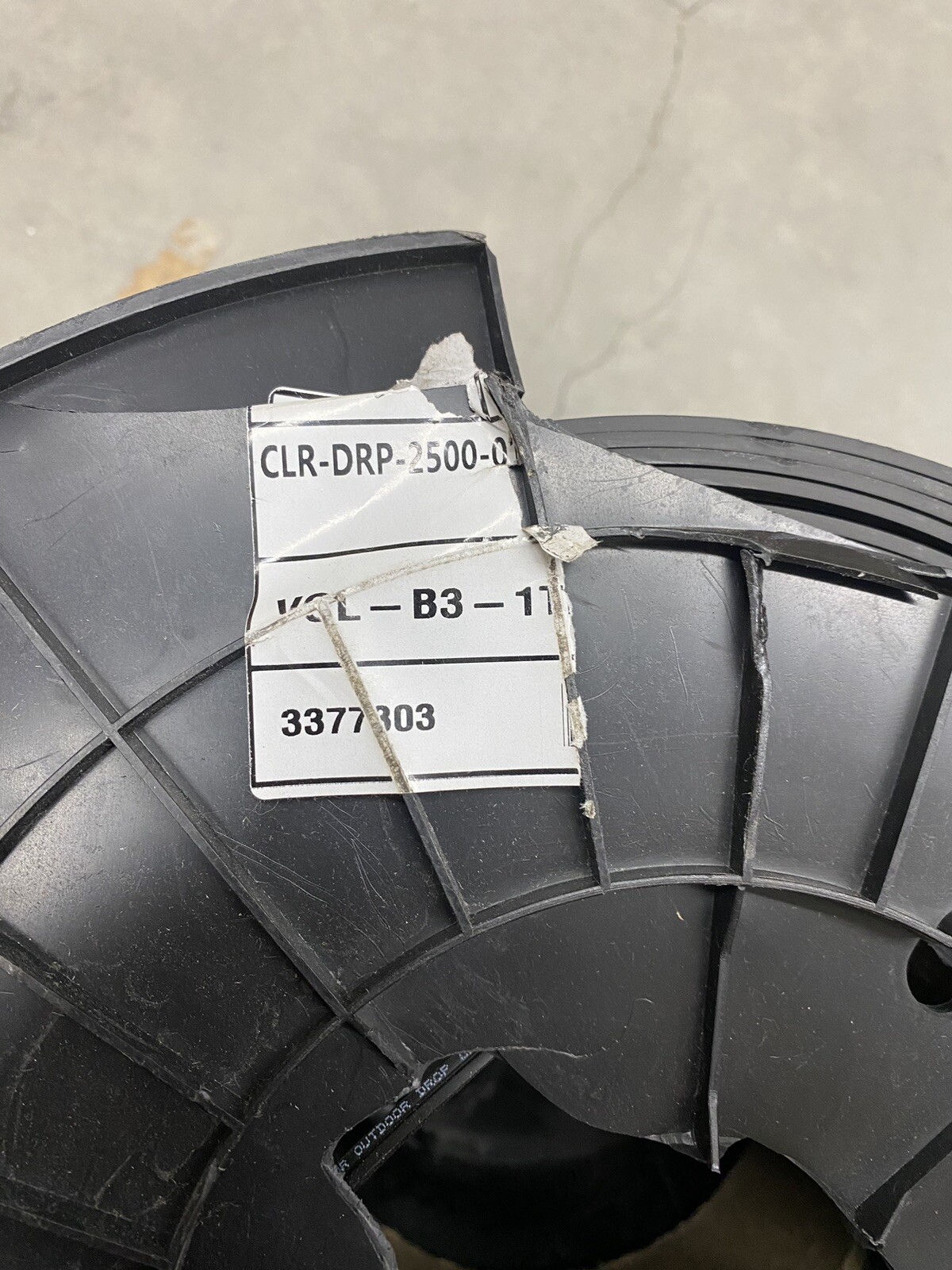 CORNING OPTICAL DROP FIBER CLEAR 2500FT SPOOL