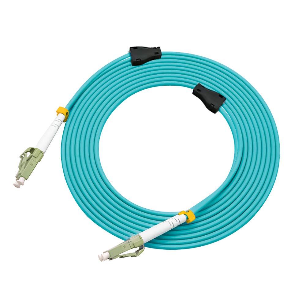 30Meters 100FT LC to LC 10G OM3 Indoor Armored Duplex 50/125 Fiber Optic Cabl…