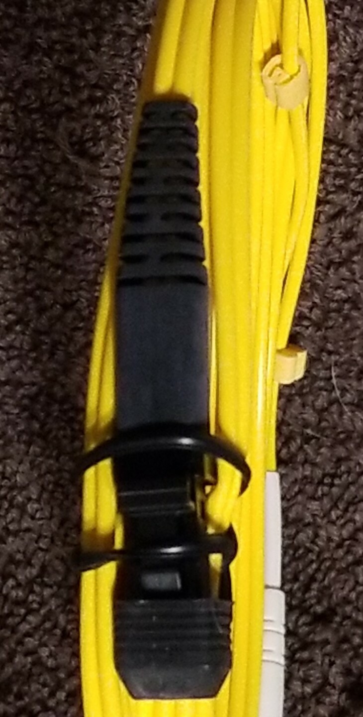 Fiber Optic MTRJ-LC MM 62.5 DUPLEX 2.0mm, 3Mtrs.PVC P/N: ZN-MTRJLC62-003mtr-YE