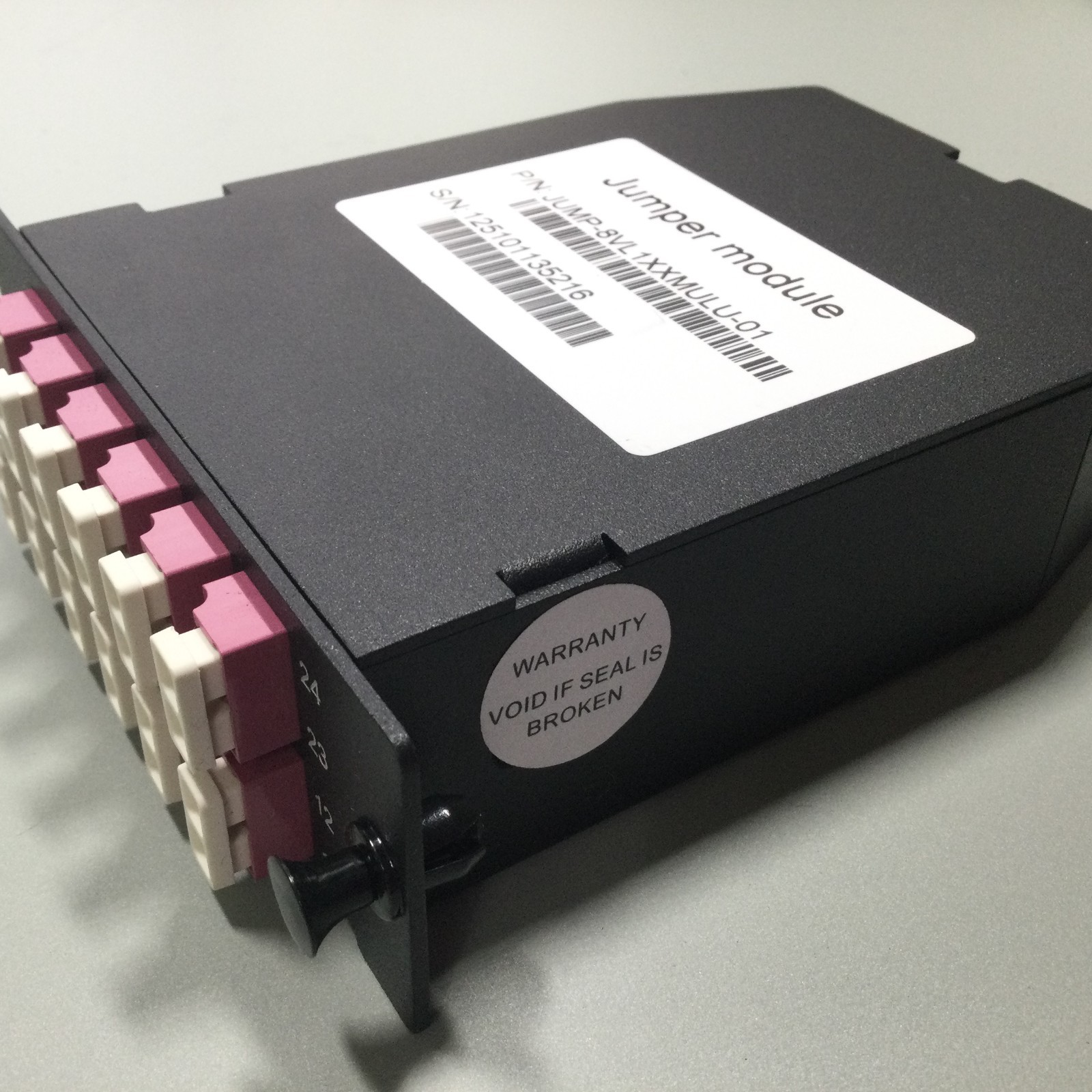 FHD MPO-LC Cassette, OM4 Multimode, Type A, 24 Fibers,