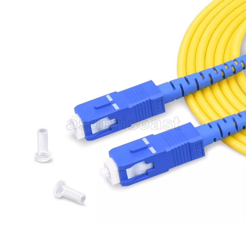 Fiber Optic Patch Cord Cable Single Mode OS2 Simplex LC SC FC ST UPC 10-50m Male