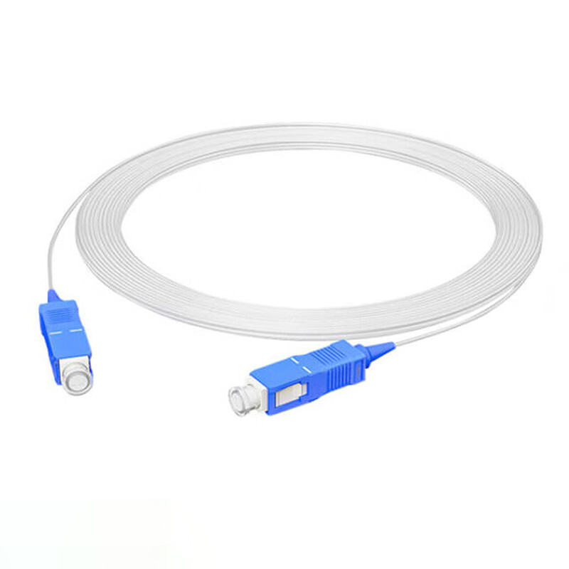 Invisible Transparent Fiber Optic Cable SC For FTTH FTTR ONU Indoor extension