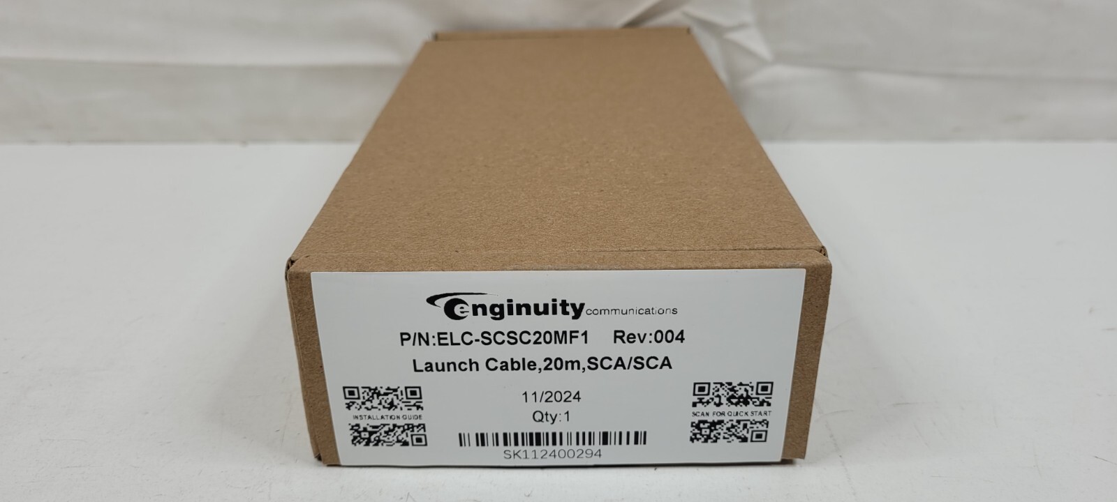Enginuity Fiber Launch Cable 20m SCA/SCA ELC-SCSC20MF1
