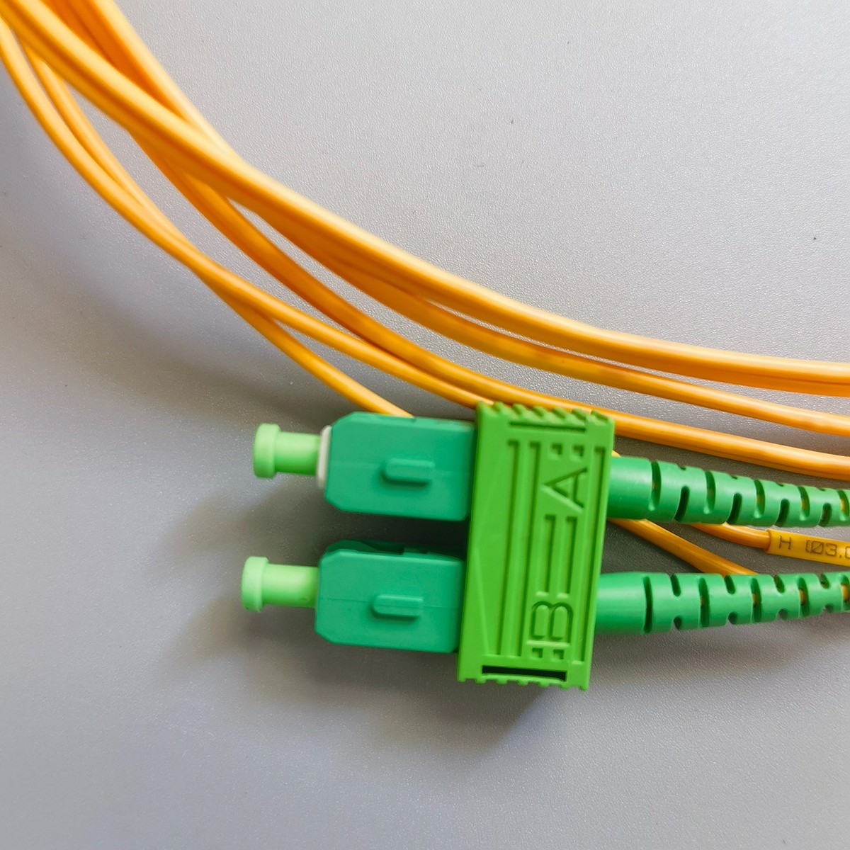 Fiber Patch Cord LC/UPC-SC/APC Double Core1-20M 2.0mm Wholesale 1pcs/3pcs FTTH