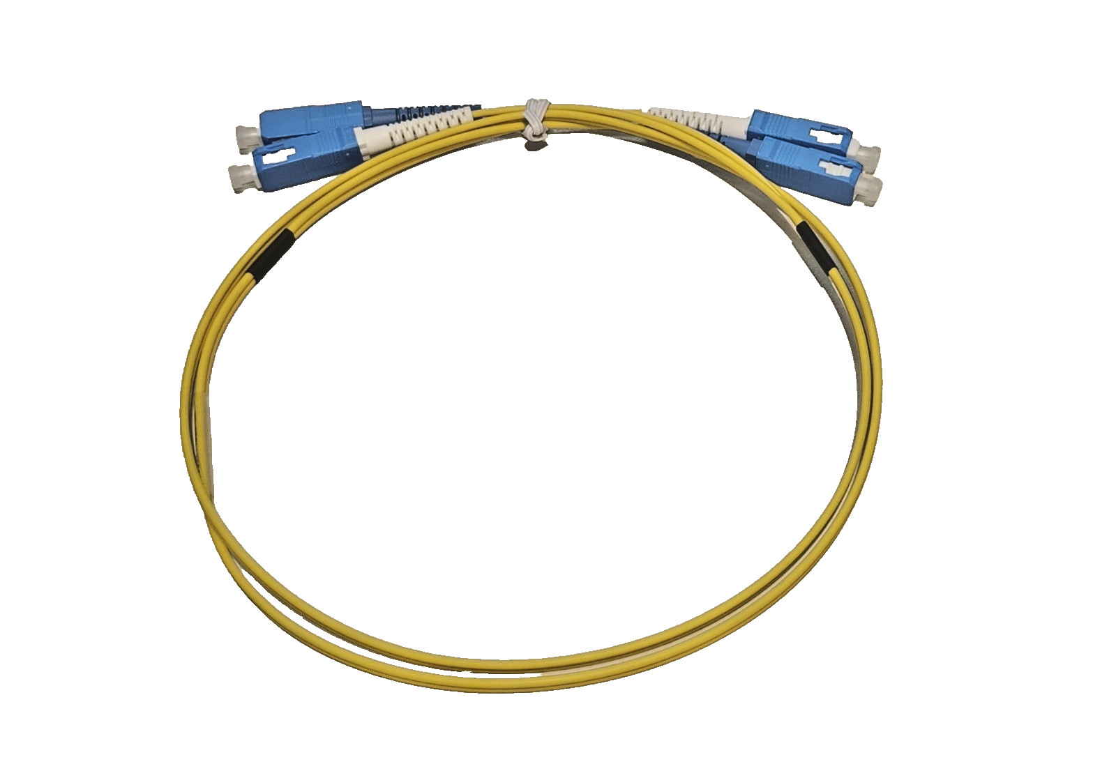 AFL Fibre Optic SC-SC DUPLEX SM 1M 2 mm LEAD LSZH Yellow