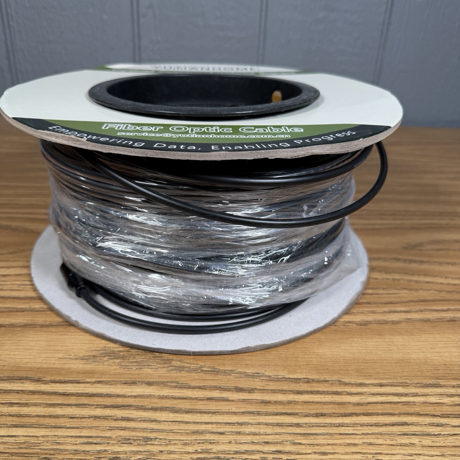 Yutian Home Fiber Optic Cable LC/PC-LC/PC SM 4Fiber TPU 5.0mm 100 Meters