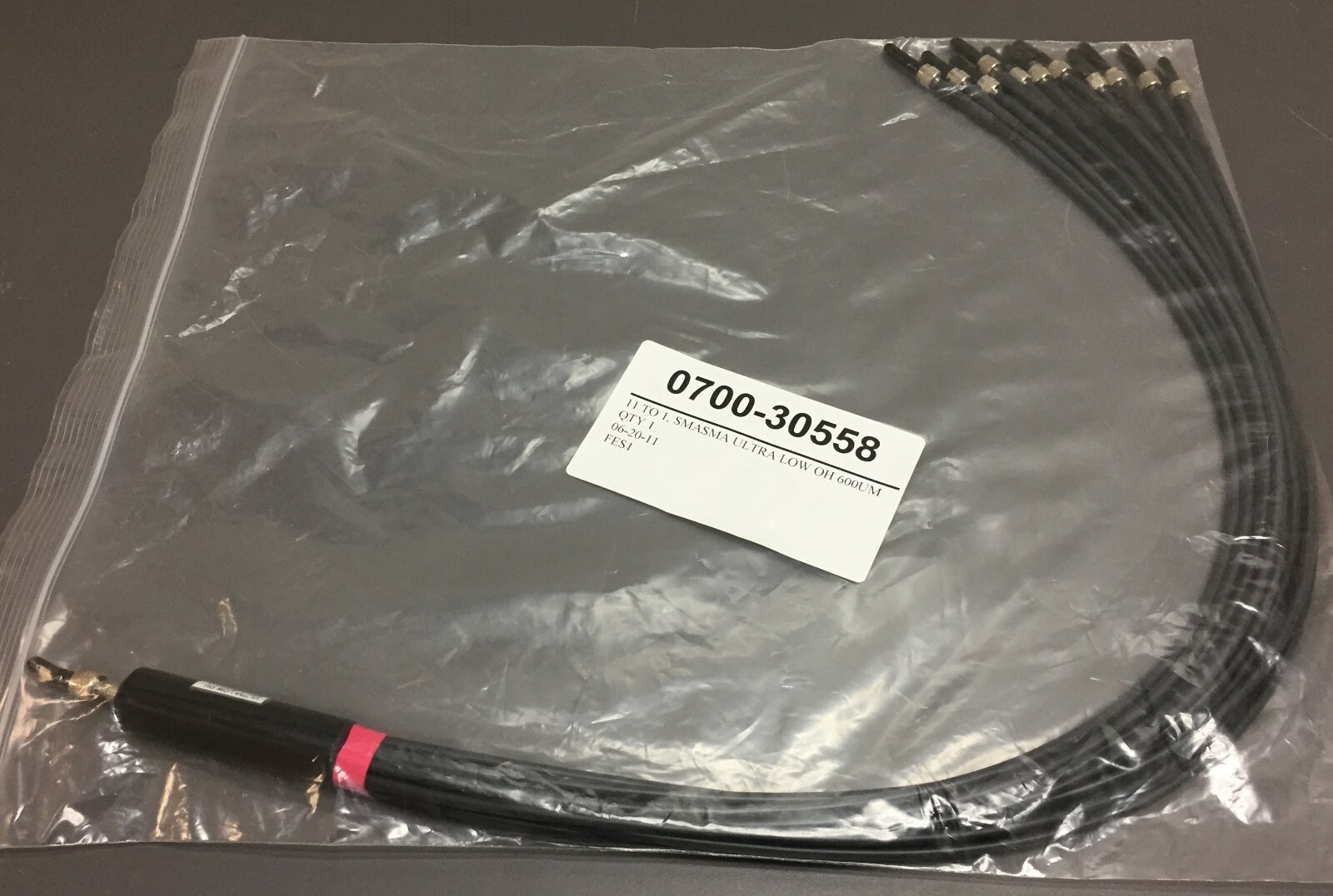 Solyndra 0700-30558, Ultra Low OH 600um, 11 to 1 Fiber Optical Cables, 2ft Long