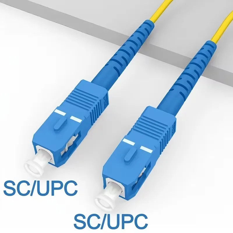 [2pcs} SC UPC to SC UPC Pathcord Jumper Simplex 2.0mm SC to SC,