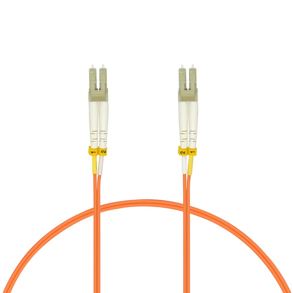 5 Pack of 7m LC/UPC-LC/UPC OM1 Multimode Duplex OFNR 2.0mm Fiber Optic Patch Cab