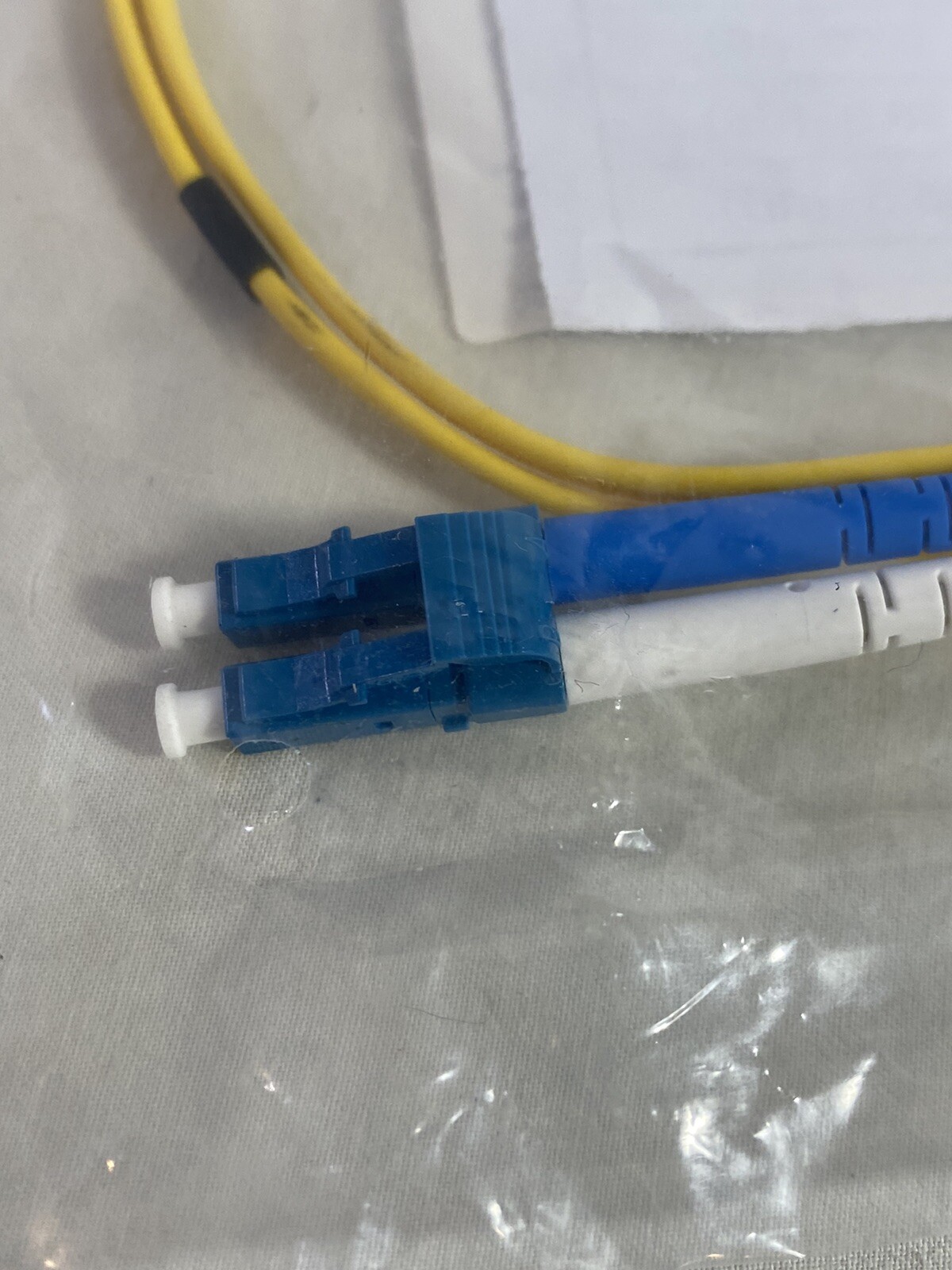 🔥NEW 1 Meter Single Mode LC To LC Fiber Jumper – VS 1M LC LC SM DPX PVC🔥