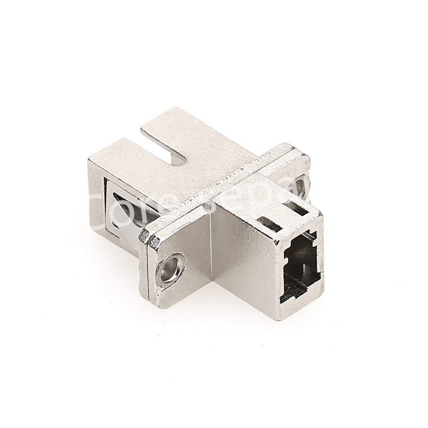 SC/UPC Female to LC/UPC Female SM Adapter Fiber Optical Coupler Flange Converter