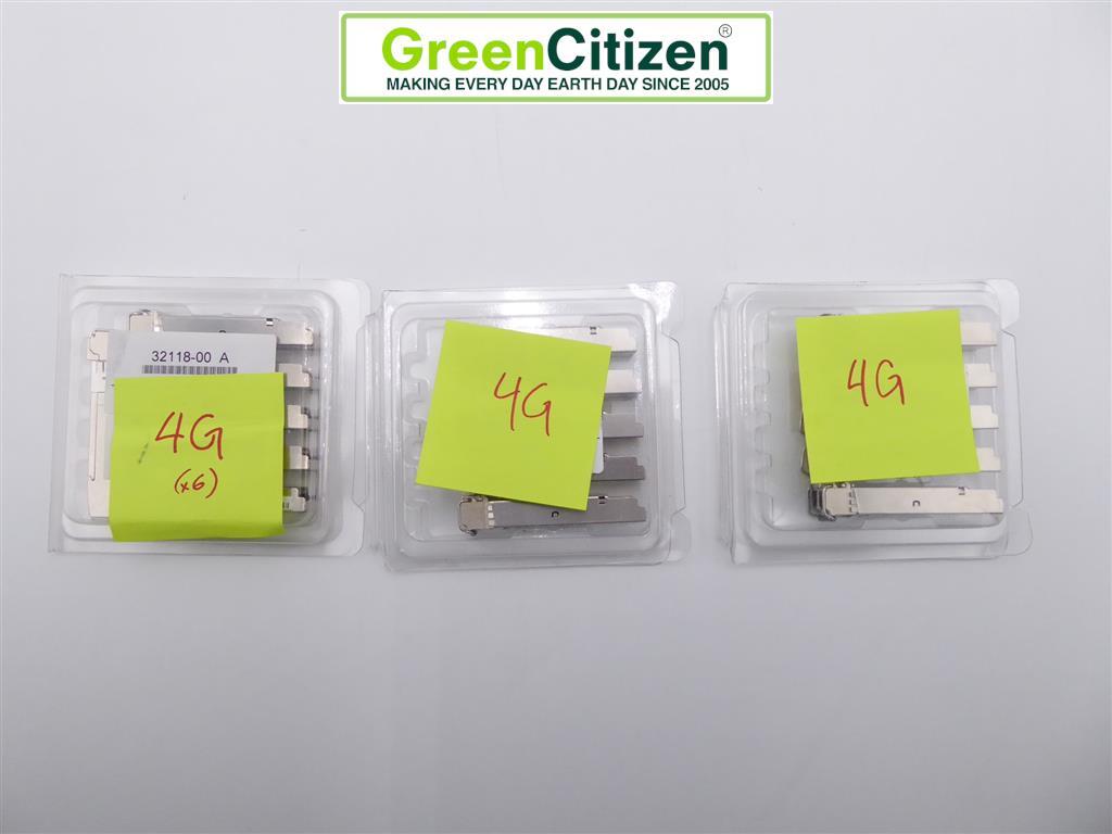 Lot of 15 Finisar FTLF8524P2BNV 4G Fibre Channel (4GFC) 300m SFP Transceiver
