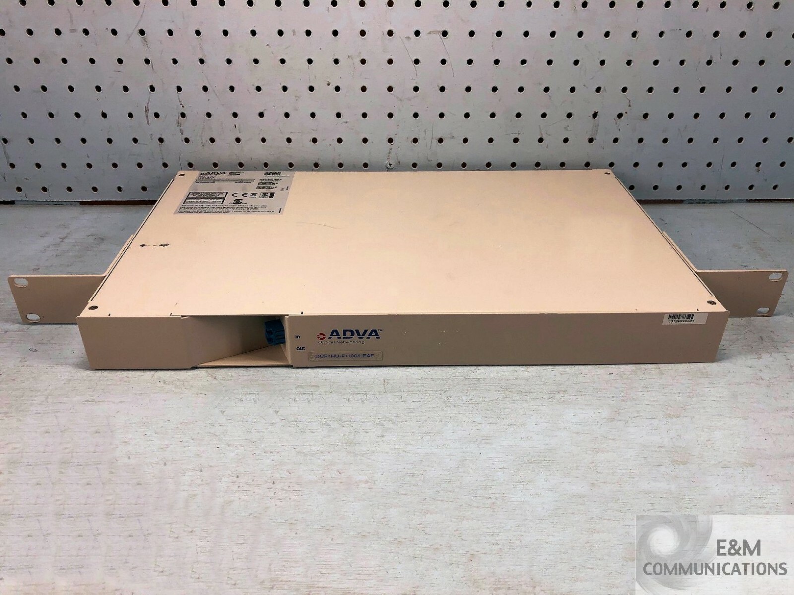DCF1HU-P/180/LEAF ADVA FSP 3000R7 UNMANAGED COMPENSATION SHELF UNIT