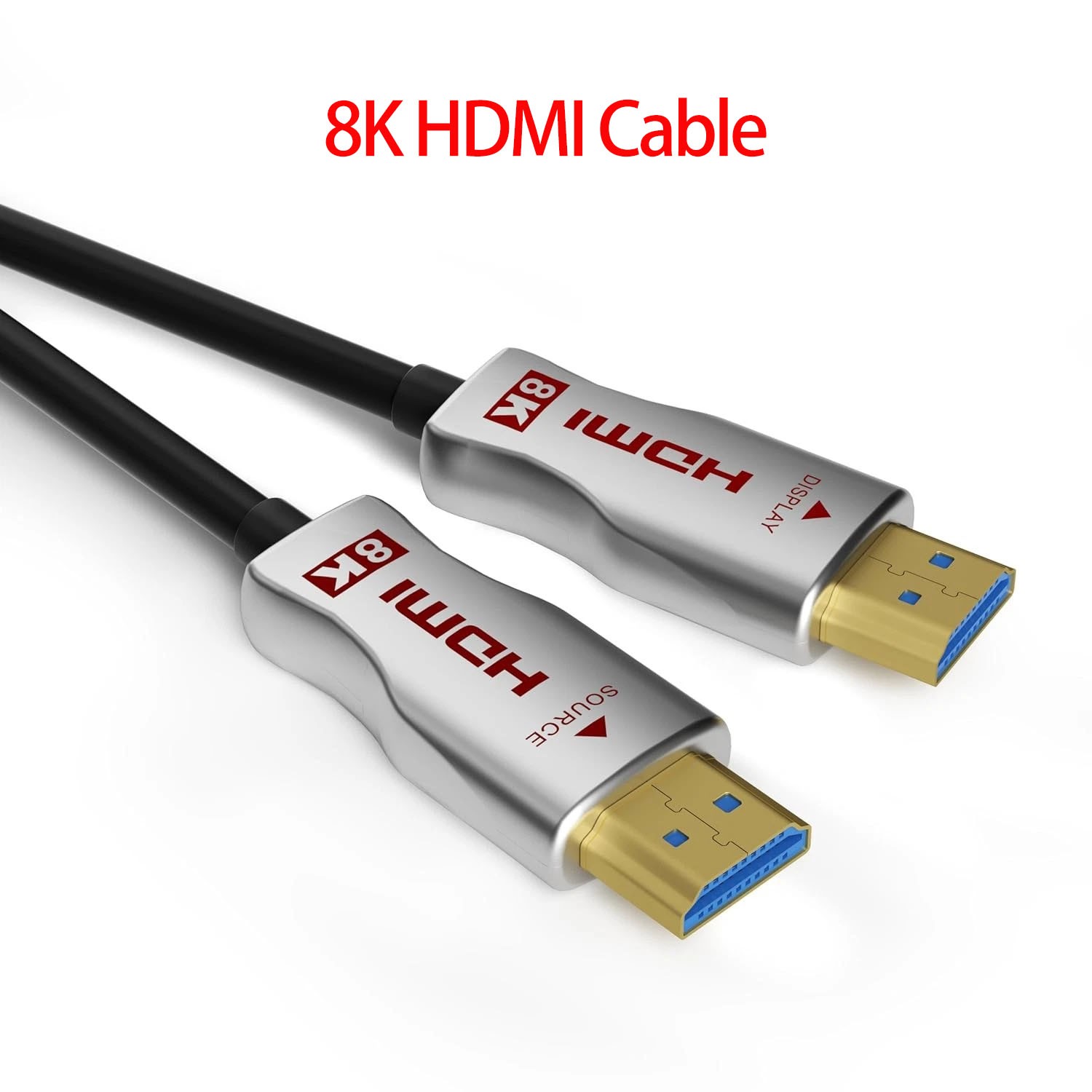 1x 8K Fiber Optic HDMI Cable 3-100FT 48Gbps 2.1 Cable Cord 8K60Hz 4K120Hz For TV