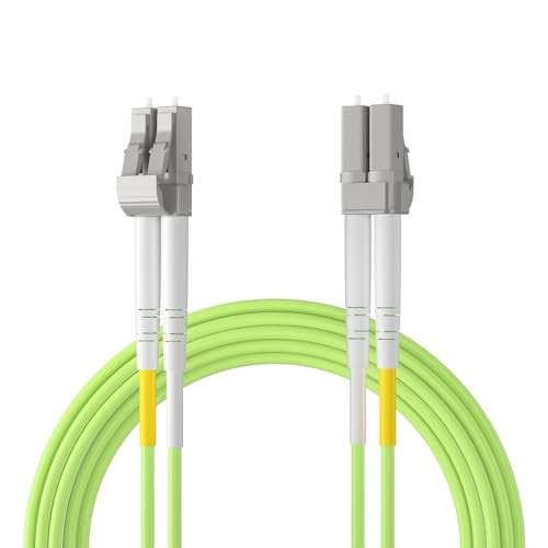 20M OM5 LC to LC Fiber Patch CableG/0G/40G/00G Multimode 20m(66ft) 1 OM5-LC-LC