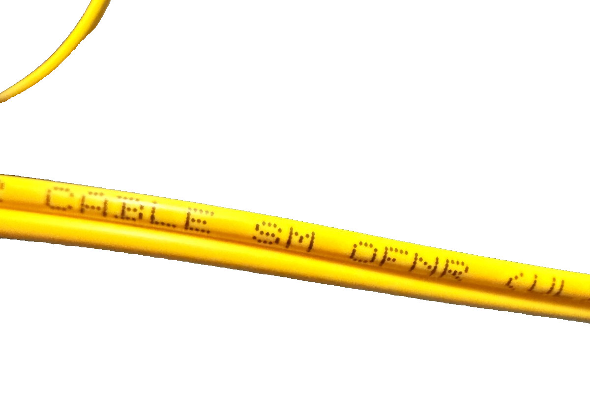 LC-LC Duplex Single Mode Fiber Patch Cable 2M 9/125 OS2 OFNR FT4 Data Center