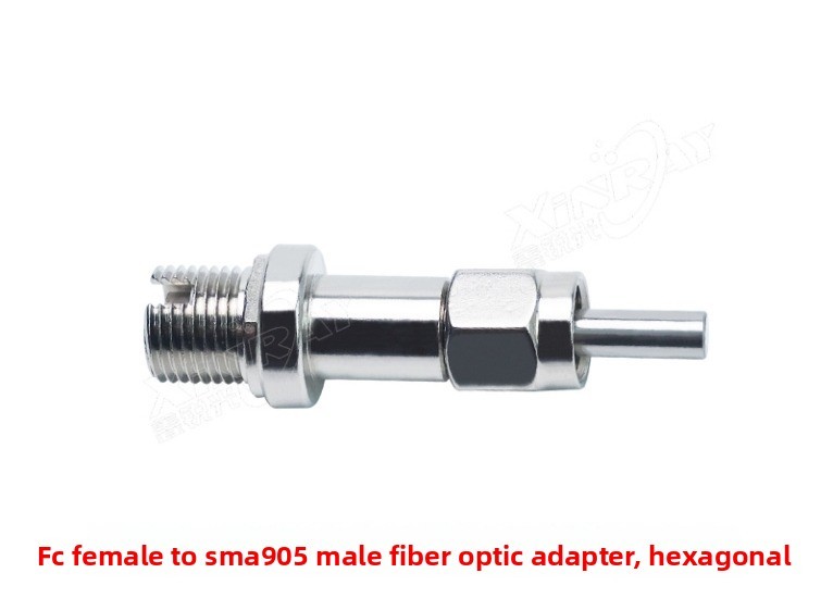 1 pc UV-VIS/VIS-NIR Band FC Female to SMA905 Male Fiber Optic Converter,Adapter