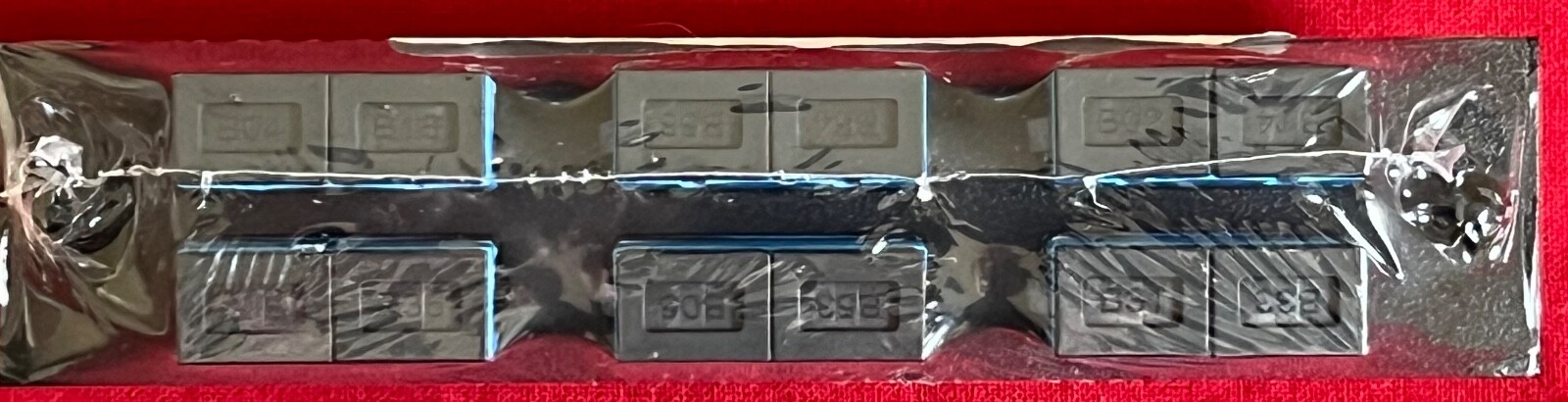 FIS Adapter Plate 6-Pack SC Duplex Singlemode Blue Adapters Loaded.