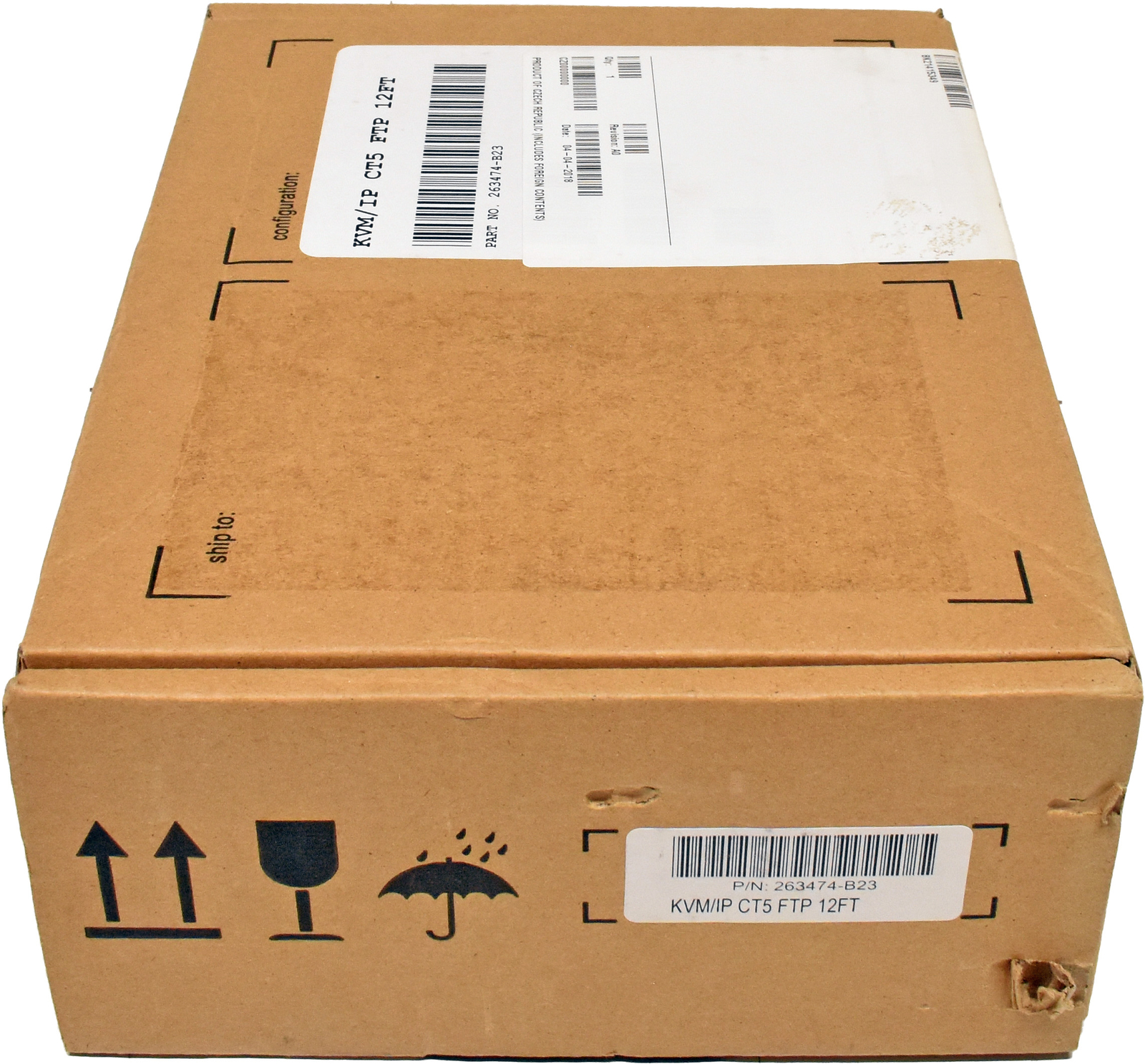8-Pack HP 263474-B23 CAT5 KVM Cable RJ45 / RJ45 3.7m 263474-B23
